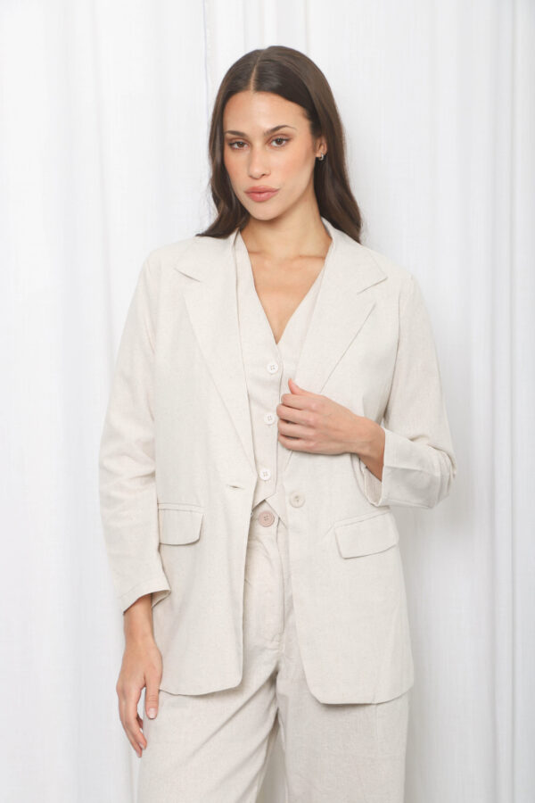 Blazer POMPAVANA lino - Image 2