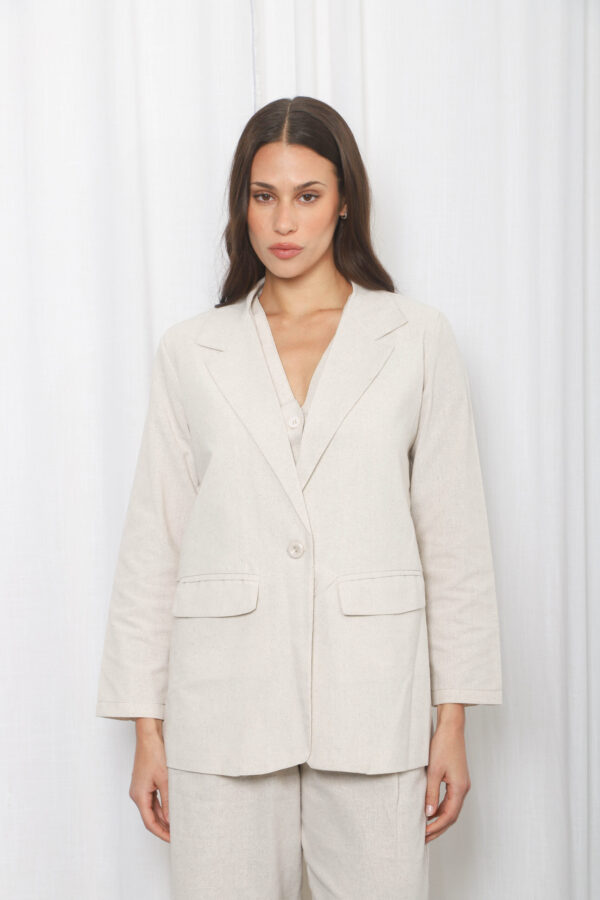 Blazer POMPAVANA lino