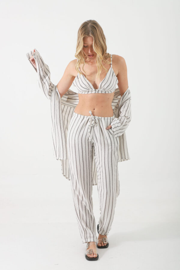Pantalón CORBIN (rayado finito) - Image 3