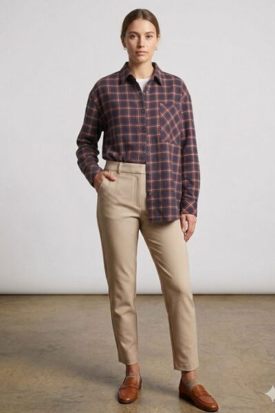 Camisa NAVARRA escocesa