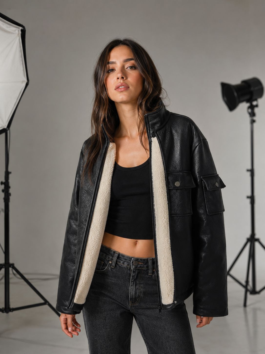 Campera KISS (cuero) - Image 4